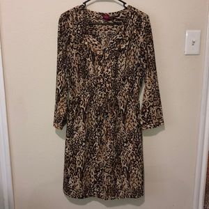 Merona animal print dress